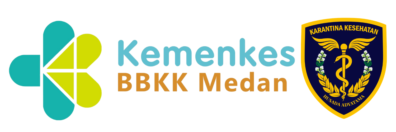 Logo Kemenkes BBKK Medan dan Karantina Kesehatan