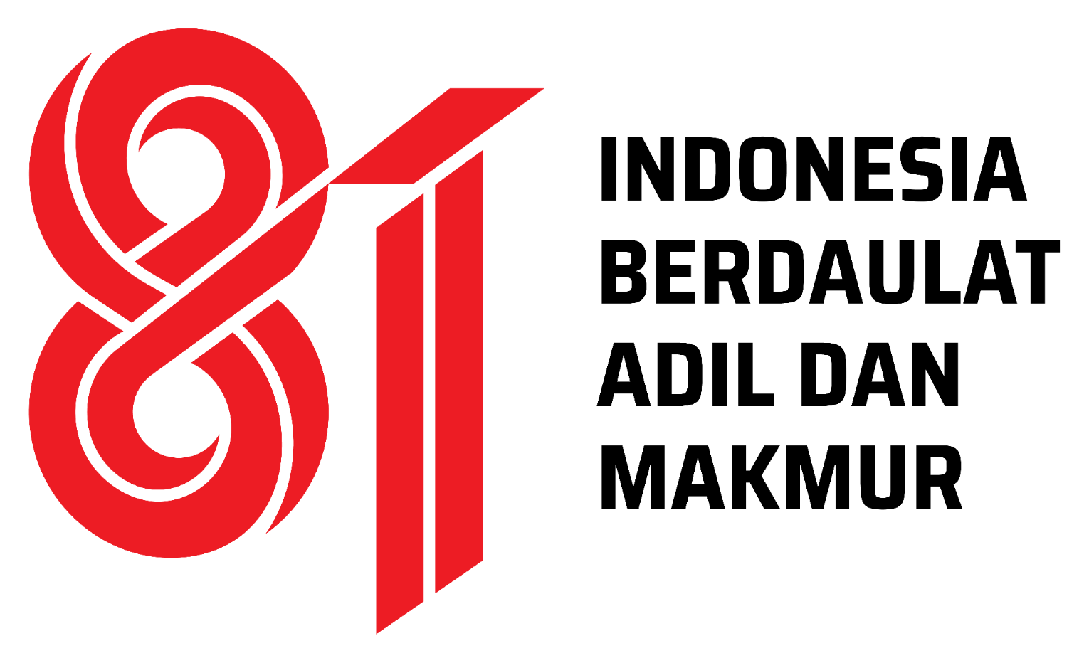 Logo HUT Republik Indonesia ke-81